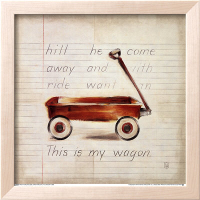 Little Wagon Framed Print Little Wagon Framed Print