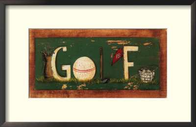 Golf Framed Print Golf Framed Print