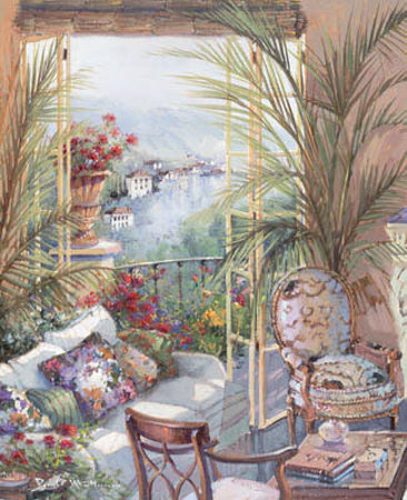 Patio View Print Patio View Print