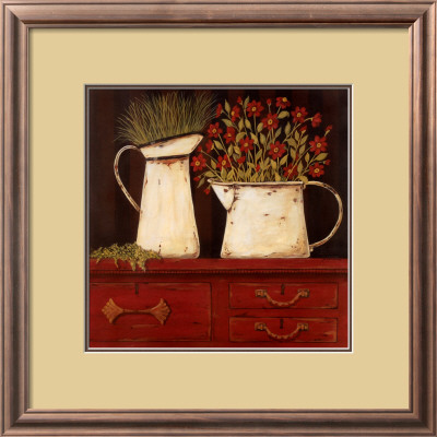 The Red Cupboard Framed Print The Red Cupboard Framed Print