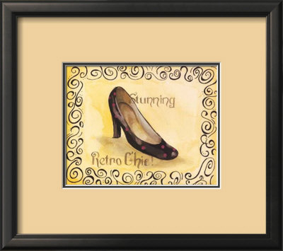 Retro Chic Framed Print Retro Chic Framed Print