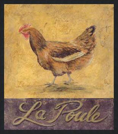 La Poule Framed Print La Poule Framed Print