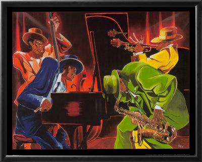 Mood 4 Jazz Framed Print Mood 4 Jazz Framed Print