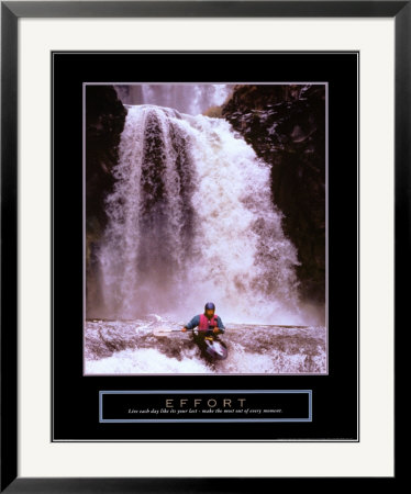 Effort - Kyacker Framed Print Effort - Kyacker Framed Print