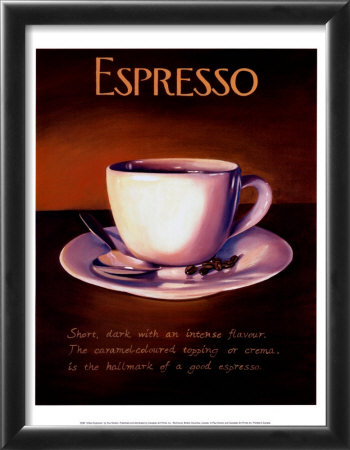 Urban Espresso Framed Print Urban Espresso Framed Print