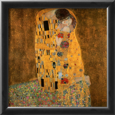 The Kiss, c.1907 Framed Print The Kiss, c.1907 Framed Print