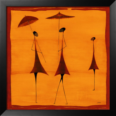 Fourmies A L'Ombrelle Framed Print Fourmies A L'Ombrelle Framed Print