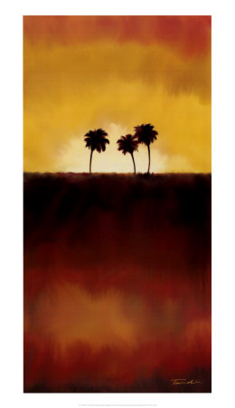Sunset Palms I Print Sunset Palms I Print