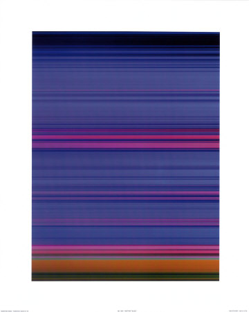 Abstract Blues Print Abstract Blues Print