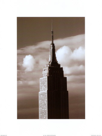 Empire State Building Print Empire State Building Print