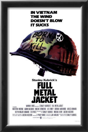 Full Metal Jacket Framed Print Full Metal Jacket Framed Print