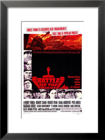 Battle of the Bulge Framed Print Battle of the Bulge Framed Print