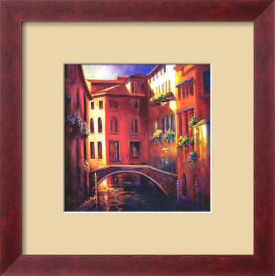 Sunset in Venice Framed Print Sunset in Venice Framed Print
