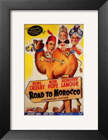 Road to Morocco Framed Print Road to Morocco Framed Print