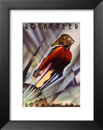 Rocketeer Framed Print Rocketeer Framed Print