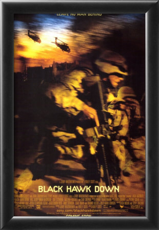 Black Hawk Down Framed Print Black Hawk Down Framed Print