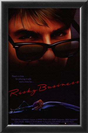 Risky Business Framed Print Risky Business Framed Print
