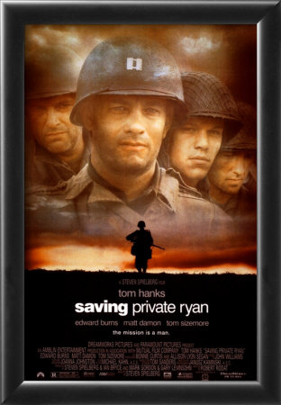 Saving Private Ryan Framed Print Saving Private Ryan Framed Print
