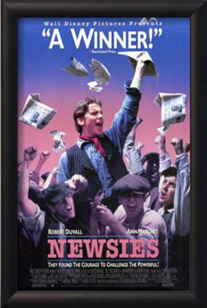 Newsies Framed Print Newsies Framed Print