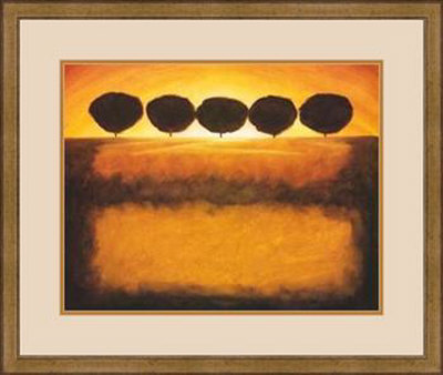 Sunrise on the Plain Framed Print Sunrise on the Plain Framed Print