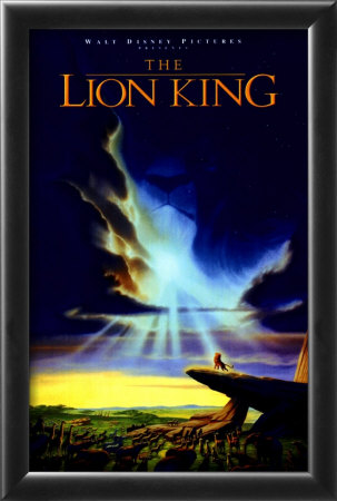The Lion King Framed Print The Lion King Framed Print