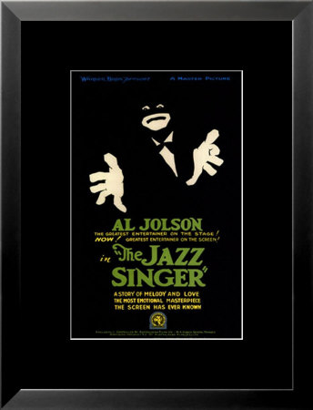 The Jazz Singer Framed Print The Jazz Singer Framed Print