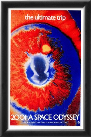 2001 - A Space Odyssey Framed Print 2001 - A Space Odyssey Framed Print