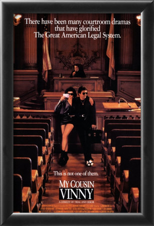 My Cousin Vinny Framed Print My Cousin Vinny Framed Print