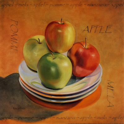 Four Apples Print Four Apples Print