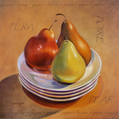 Three Pears Print Three Pears Print