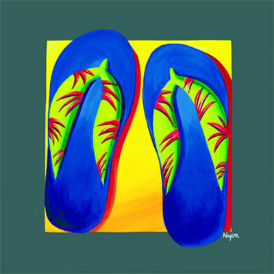 Bahama Thongs Print Bahama Thongs Print