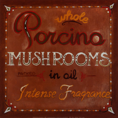 Mushrooms Print Mushrooms Print