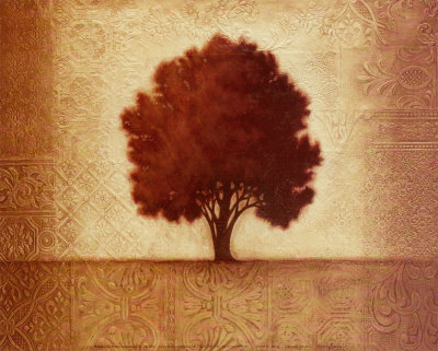 Embossed Oak Print Embossed Oak Print