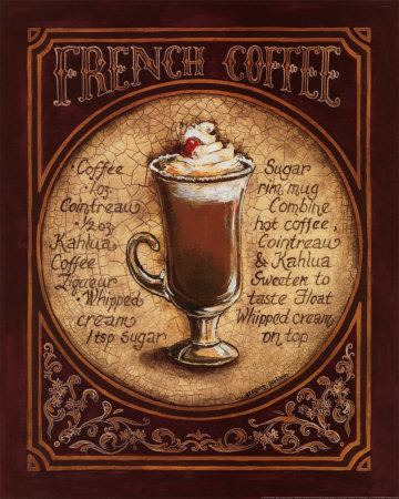 French Coffee Print French Coffee Print