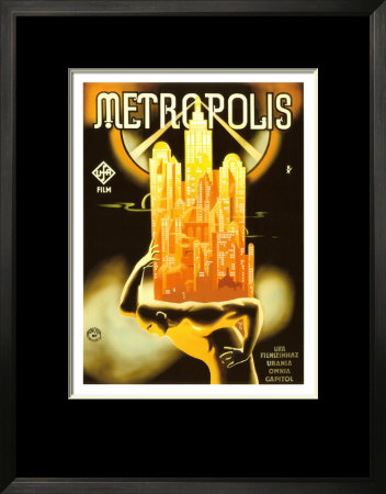 Metropolis Framed Print Metropolis Framed Print