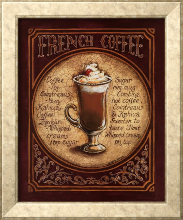 French Coffee Framed Print French Coffee Framed Print