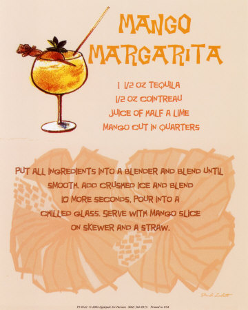 Mango Margarita Print Mango Margarita Print