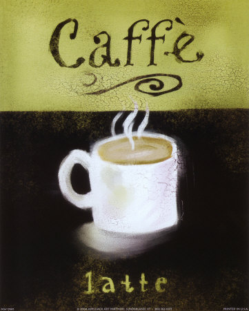 Caffe Latte Print Caffe Latte Print