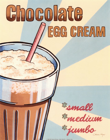 Chocolate Egg Cream Print Chocolate Egg Cream Print