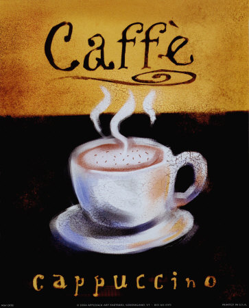 Caffe Cappuccino Print Caffe Cappuccino Print