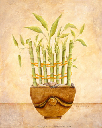 Bamboo, Happiness Print Bamboo, Happiness Print