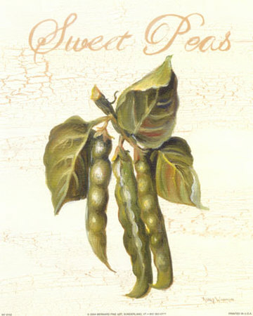 Sweet Peas Print Sweet Peas Print