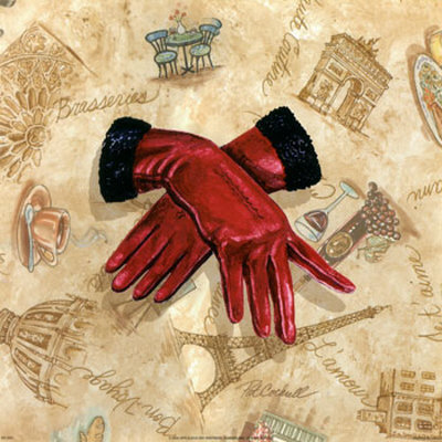 French Gloves Print French Gloves Print