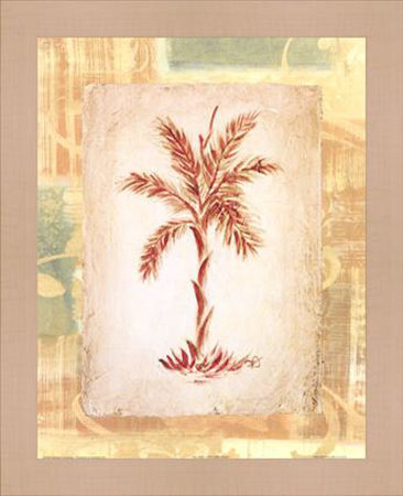 Contempo Palm II Framed Print Contempo Palm II Framed Print