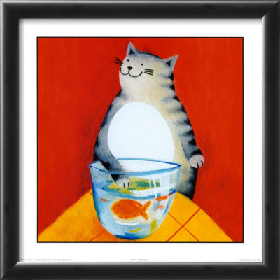 Fat Cats III Framed Print Fat Cats III Framed Print