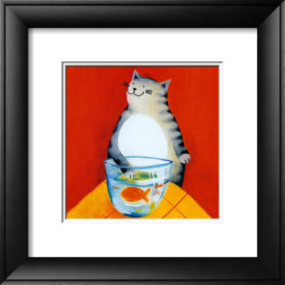 Fat Cats III Framed Print Fat Cats III Framed Print