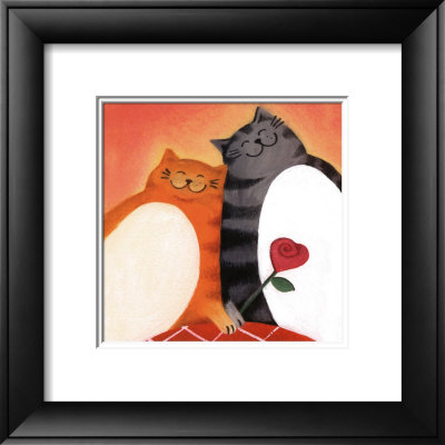 Fat Cats II Framed Print Fat Cats II Framed Print