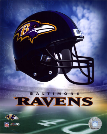 Ravens Helmet Logo ('04) Photograph Ravens Helmet Logo ('04) Photograph