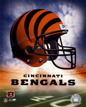Bengals Helmet Logo ('04) Photograph Bengals Helmet Logo ('04) Photograph