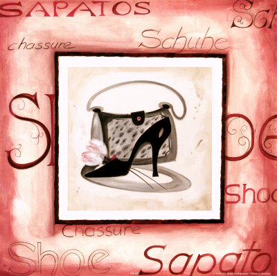 Fashion Shoes III Print Fashion Shoes III Print